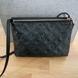LV monogram Empreinte Twice twinset crossbody